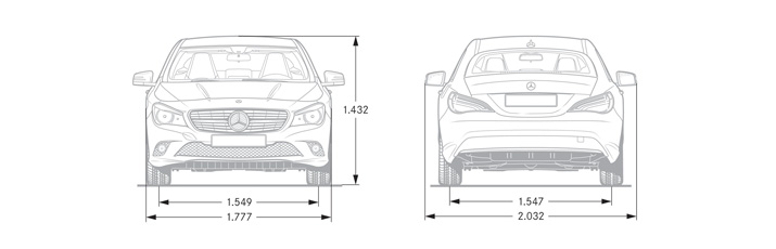 Pt Cakrawala Automotif Rabhasa Car The Cla Class Dimensions Press lightly so that you can erase parts of the rectangle easily later on. pt cakrawala automotif rabhasa car