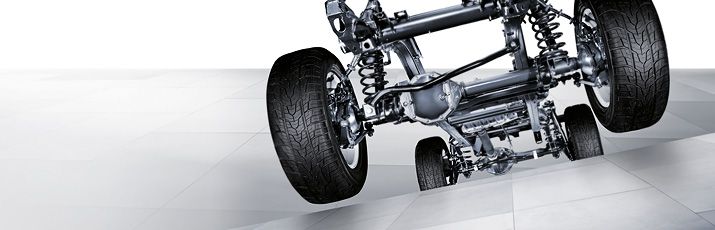 G-Class Cross Country Vehicle Drive System & Chasis Suspension