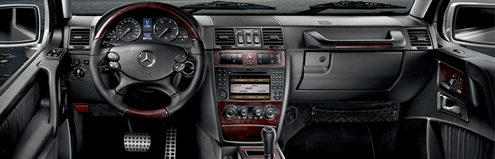 G-Class Cross Country Vehicle Drive System & Chasis Interior comfort