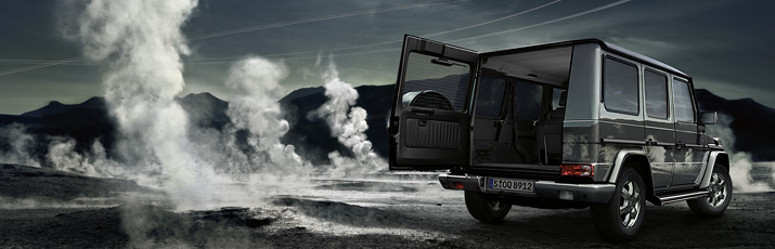 G-Class Cross Country Vehicle Drive System & Chasis Load space